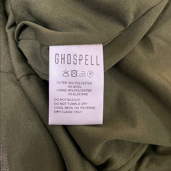 Ghospell One Shoulder Ruffle Ribbed Sweater Dress - Picture 16 of 17